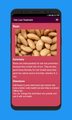 Hair Loss Treatment for Fast Hair Growth android App screenshot 5