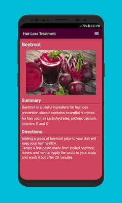 Hair Loss Treatment for Fast Hair Growth android App screenshot 6